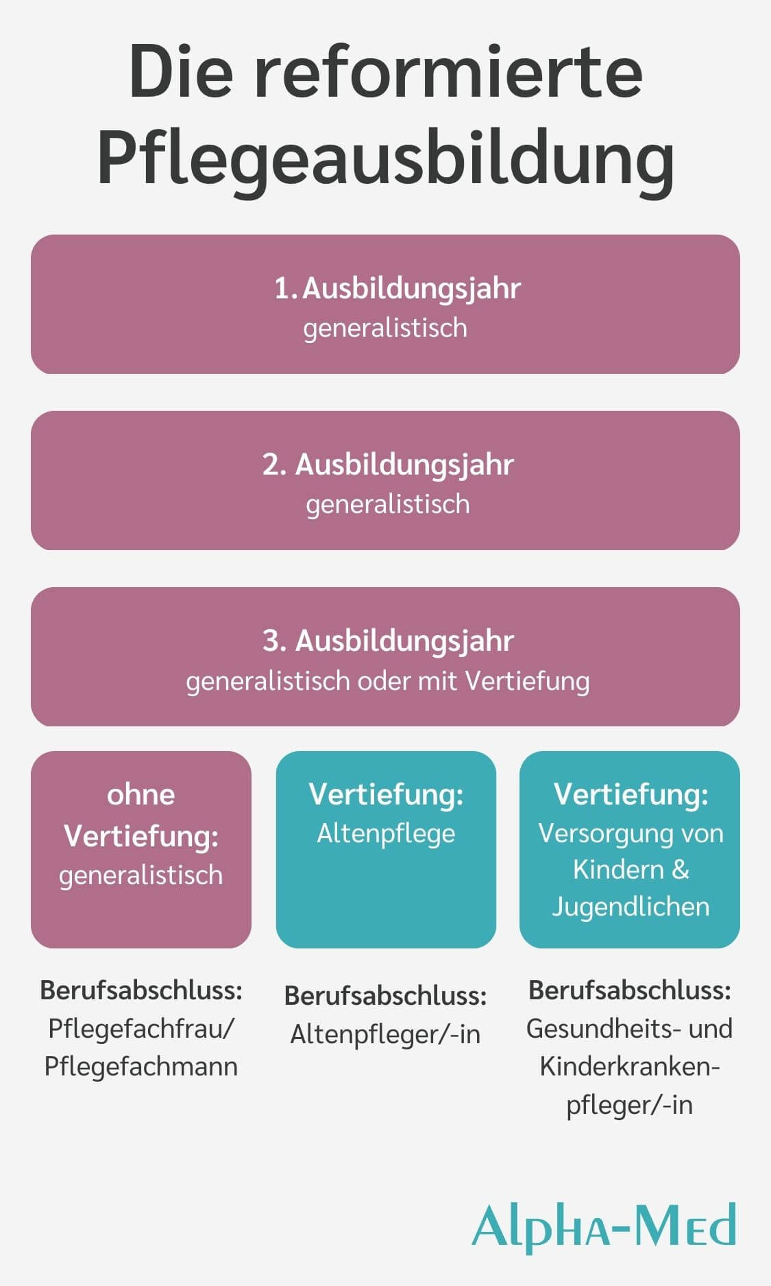 Pflegeberufegesetz Einfach Erklärt - Alpha-Med KG